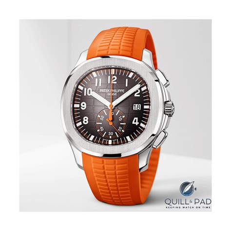 patek philippe orange strap|Patek Philippe aquanaut retail price.